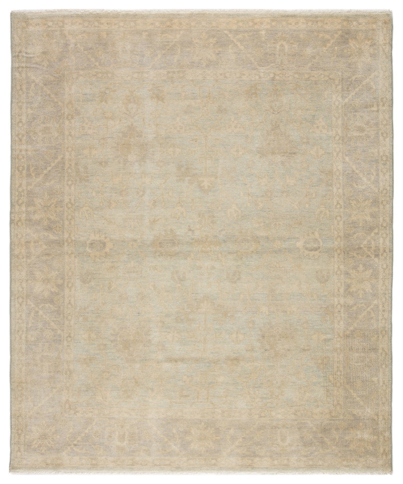 Jaipur Living Verity Knotted Oriental Gray/Cream Area Rug, 8'10"x12'9"