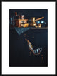 "Coffee From The Top Shelf" Framed Digital Print by Dina Belenko, 24x32"