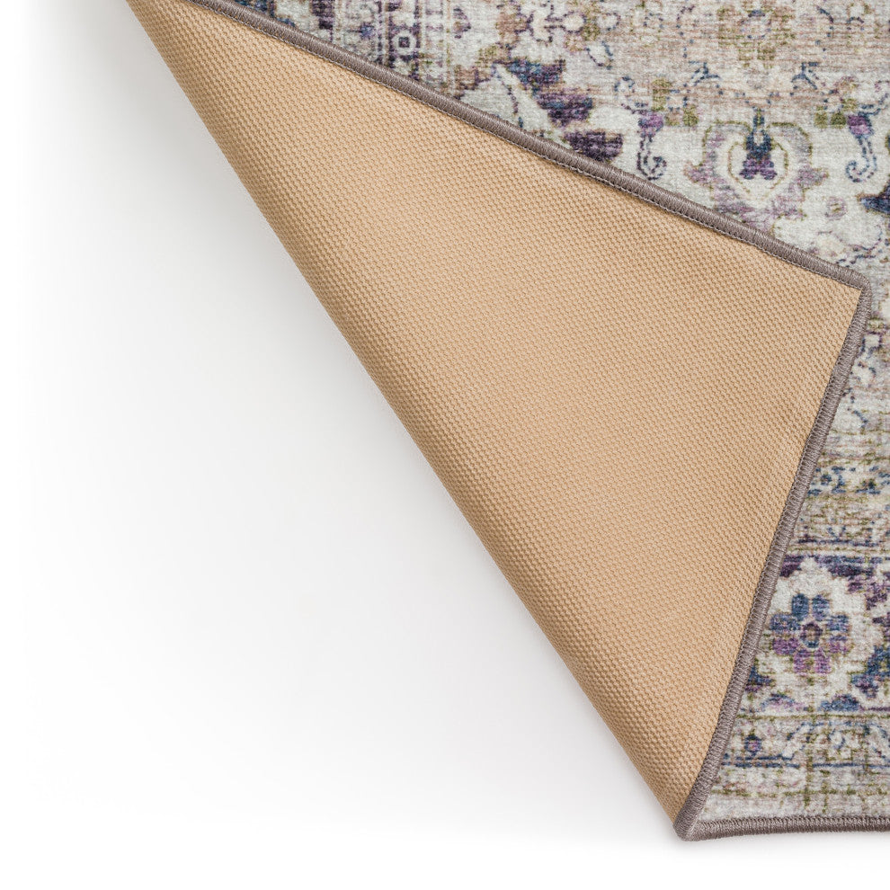 Jericho JC1 Oyster 8' x 8' Round Rug