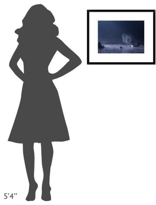 "Capture The  Light" Framed Digital Print by Nunu Rizani, 24"x19"
