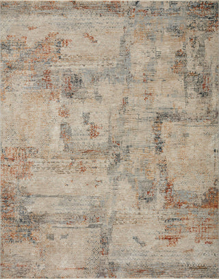 Loloi Axel AXE06 Sand and Multi Area Rug, Sand / Multi, 2'6"x10'0"