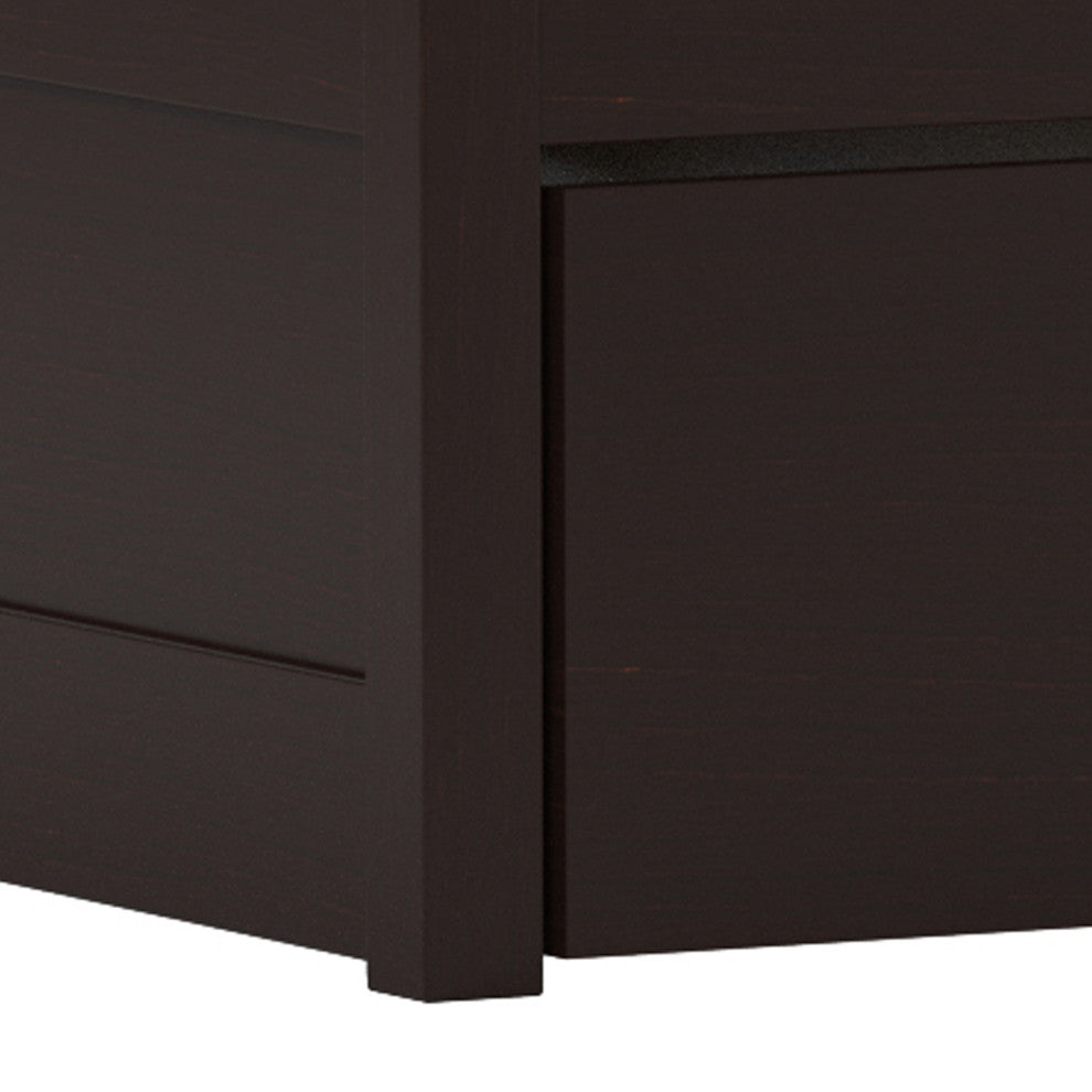 Hillsdale Kids and Teen Caspian Twin Daybed With Trundle, Chocolate