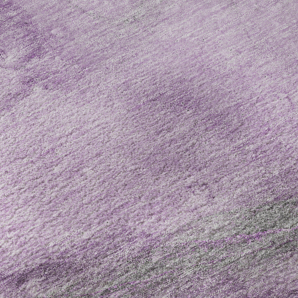 Premium Machine Washable Mayfield AMF524 Lilac 2'3" x 7'6" Runner Rug