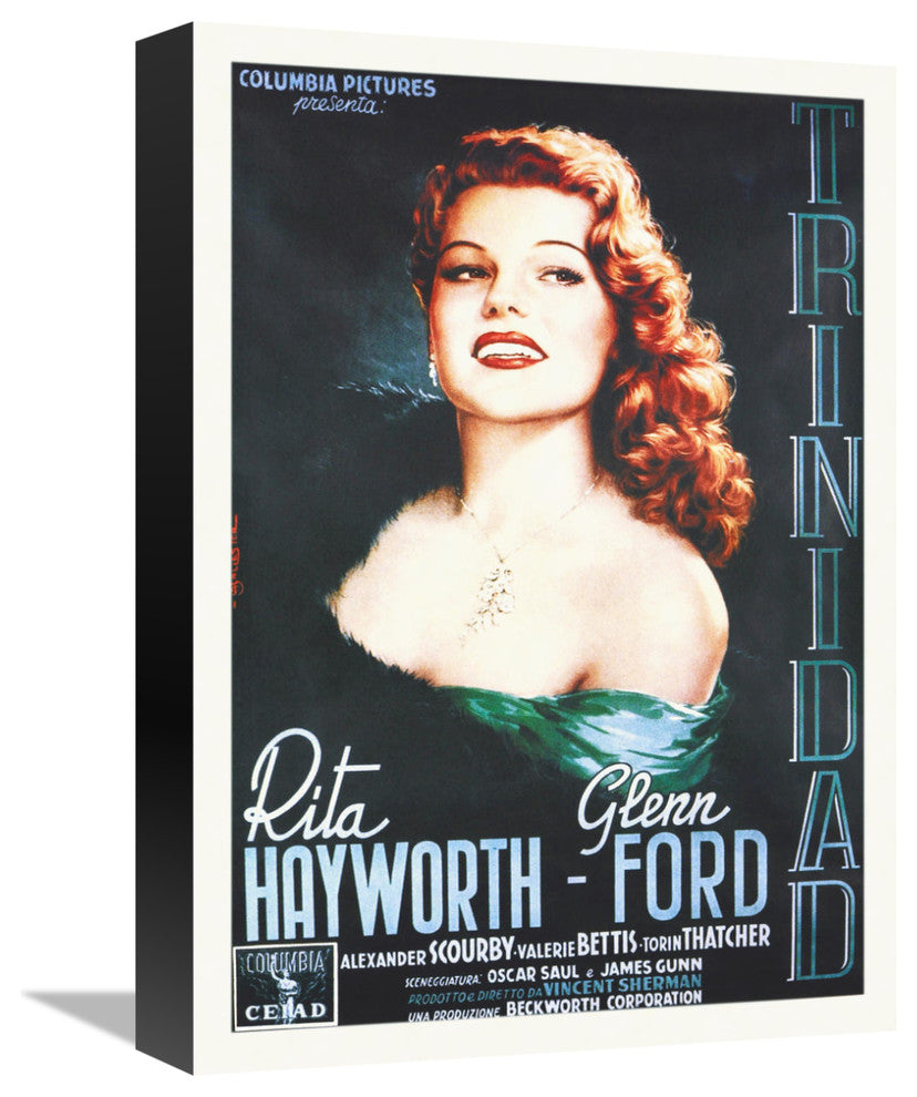 "Affair In Trindad" Stretched Canvas Giclee by Hollywood Photo Archive, 11x16"