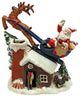 Santas Christmas Sleigh Iron Bank