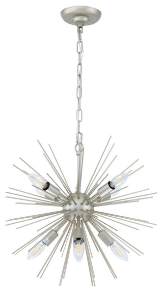 Champagne Finish 8-Light Pendant