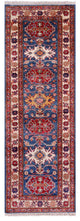 1' 11" X 5' 9" Super Kazak Geometrtic Handmade Runner Rug Q10300