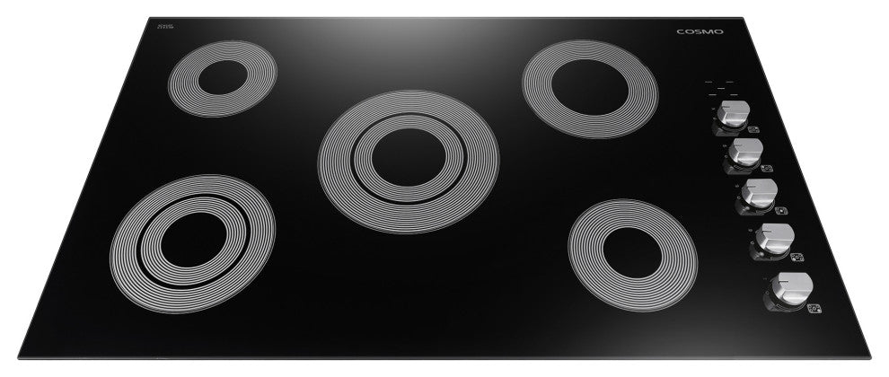 5 Piece, 36" Cooktop, Range Hood, Wall Oven, 17.3" Microwave & Refrigerator