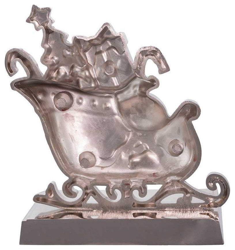 Kurt Adler 7.3" Metal Sleigh Stocking Hanger