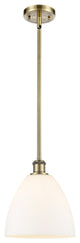 Innovations 516-1S-AB-GBD-91-LED 1-Light Mini Pendant, Antique Brass