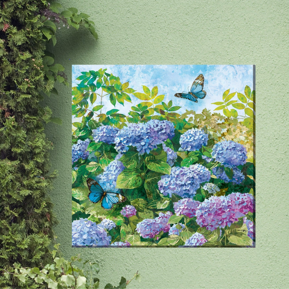 82218-24 Butterfly Blues Outdoor Art