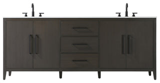 Elegant Lighting VF29384D Millie 84" - Mocha Brown