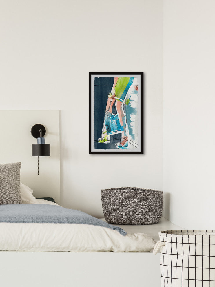 "Perfect Pair" Framed Painting Print, 20x30