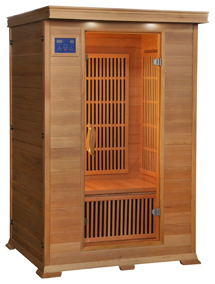 SunRay Evansport 2 Person Infrared Sauna With Carbon Heaters