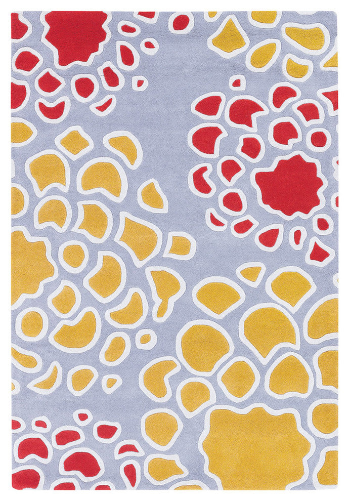 Inhabit Contemporary Area Rug, 5'x7'6"