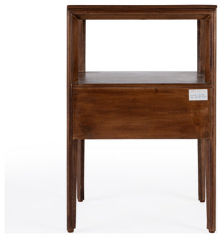 Vardo 1 Drawer Cane Nightstand