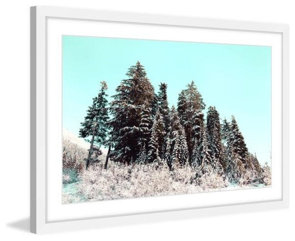 "Cold Winter Morning" Framed Painting Print, 24"x16"