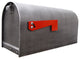 Titan Steel Curbside Mailbox, Swedish Silver