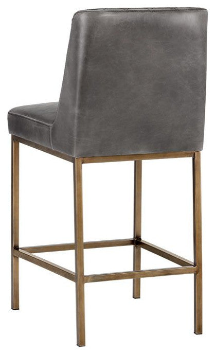 Leighland Stool, Overcast Gray, Counter Height