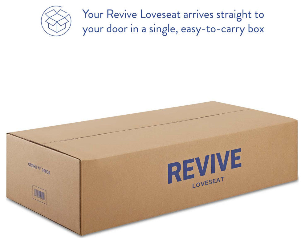 Revive Upholstered Fabric Loveseat