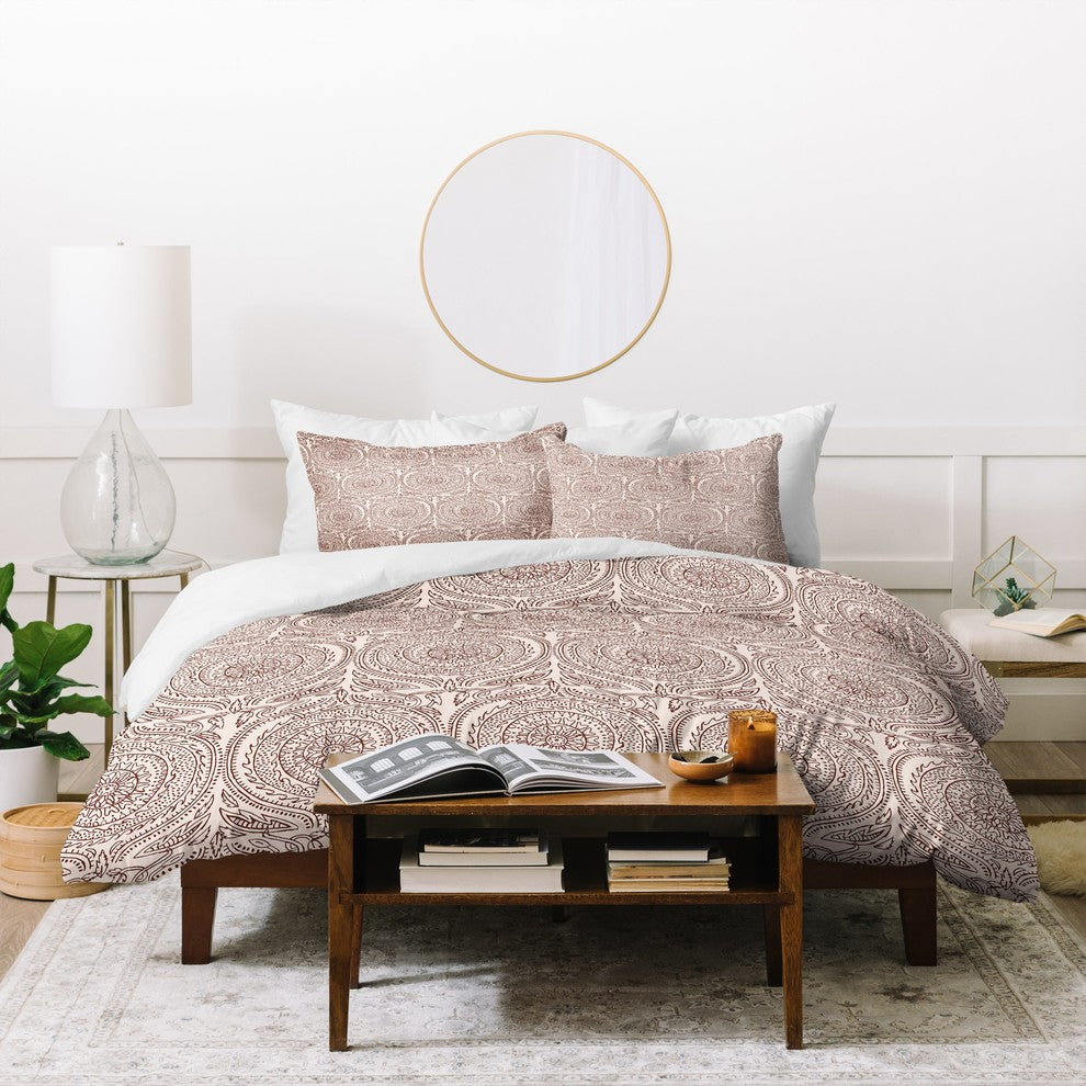 Holli Zollinger Anthology of Pattern Elle Sundial Light Duvet Cover Set, Twin XL