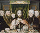Christ Blessing, Surrounded by a Donor and His Family (Triptych of a Protestant