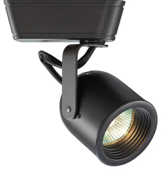 WAC Lighting Low Voltage Track Fixture, 50W, Black, L Track