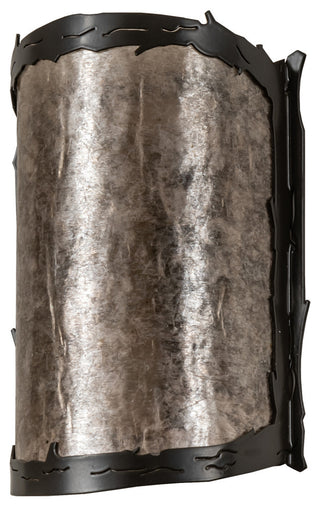 6 Wide Leaf's Edge Wall Sconce