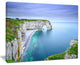"Manneporte Natural Rock Arch" Seashore Canvas Photo Print, 20"x12"