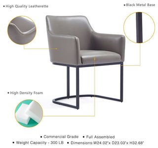 Manhattan Comfort Serena Dining Armchair