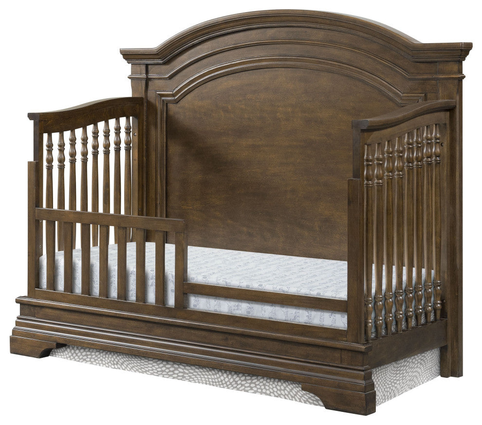Olivia 60"W Wood Convertible Crib, Rosewood