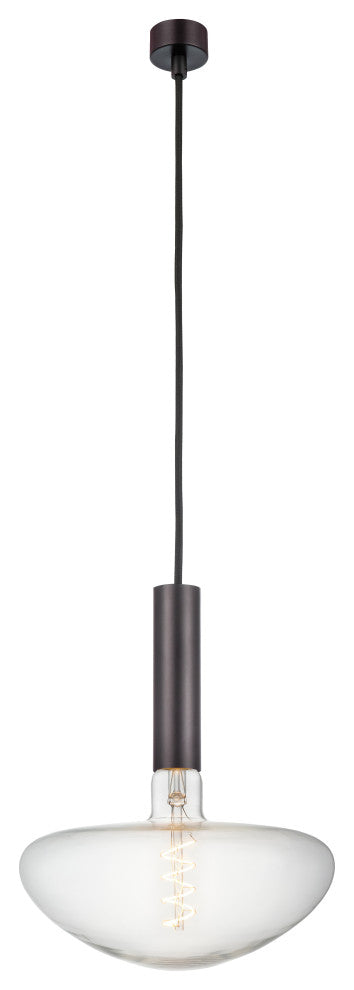INNOVATIONS LIGHTING 198-1P-OB-BB250LED Edison 1 Light 9.825 inch Mini Pendant