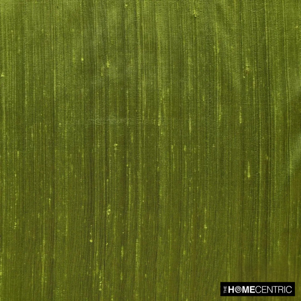 Olive Green Silk Dupioni Fabric By The Yard, 6 Yards For Curtain, Dress