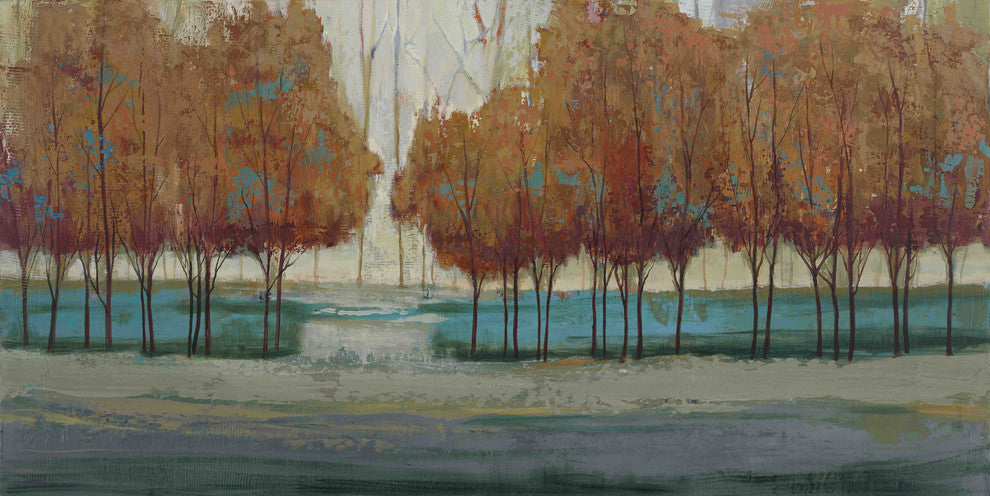 "Chestnut Branches I" Painting Print on Wrapped Canvas by Julie Joy