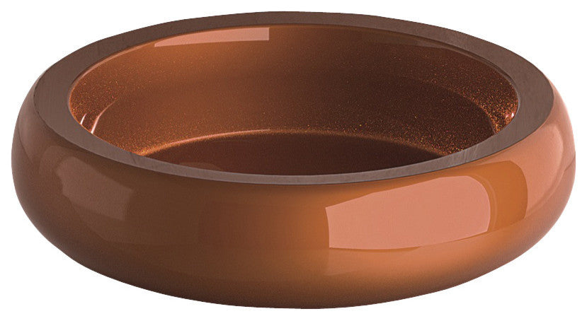 Capistrano Steel Vessel Sink, Caramel