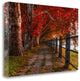 "Walk" By The River, Fine Art Giclee Print on Gallery Wrap Canvas, Ready to Hang