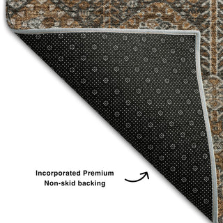 Premium Machine Washable Mayfield AMF574 Chocolate 10' x 14' Rug