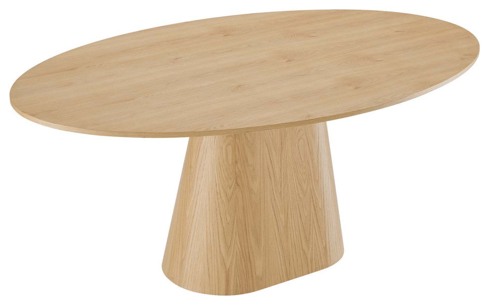 Provision 75" Oval Dining Table, Oak