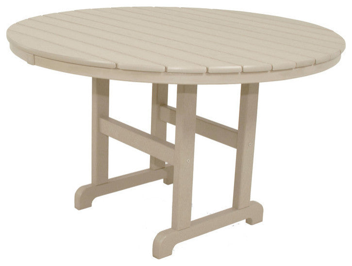 Ivy Terrace Classics Round 48" Dining Table, Sand