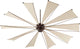 Mykonos 92" Ceiling Fan, Oiled Bronze