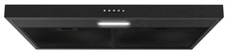 Streamline 30" Domenico Ducted Undermount Range Hood, Grit Black