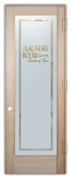 Laundry Door - Loads of Fun - Douglas Fir (stain grade) - 32" x 96" - Knob...