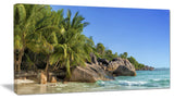 "Anse Lazio Praslin Island Seychelles" Large Wall Artwork, 1 Panel