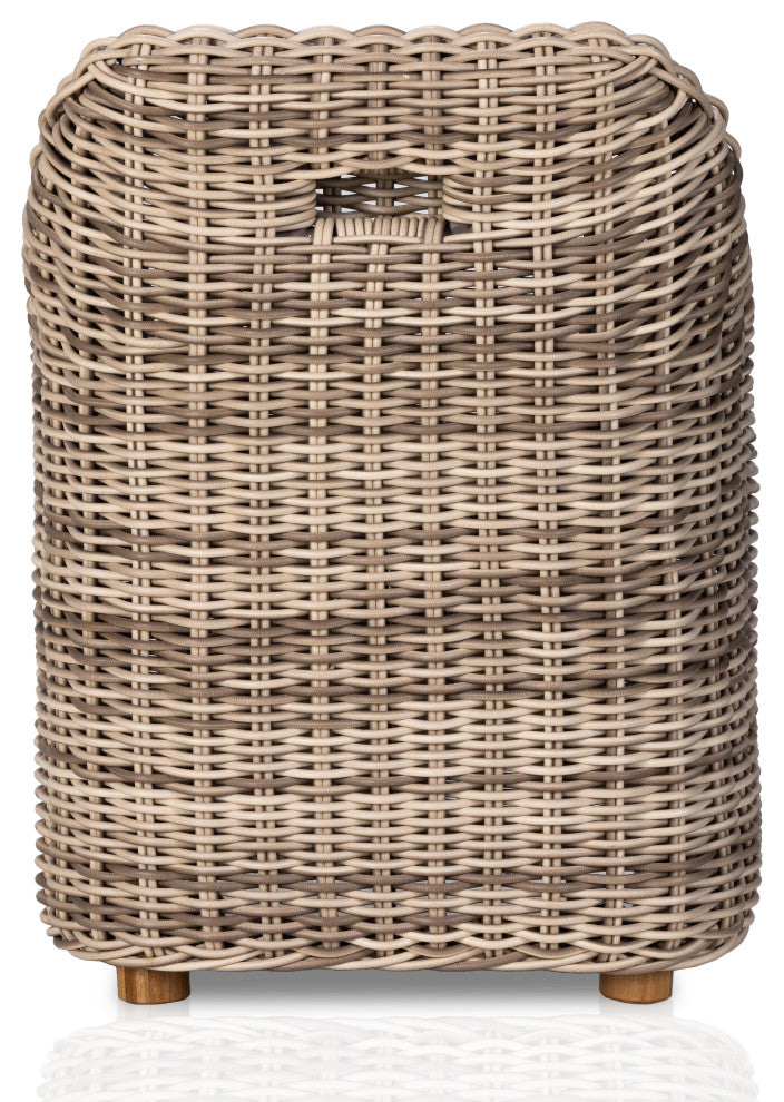 Messina Outdoor Dining Armchair-Natural