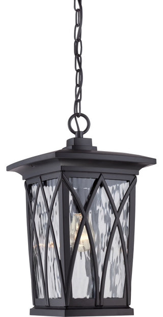 Grover 1-Light Outdoor Lantern, Mystic Black