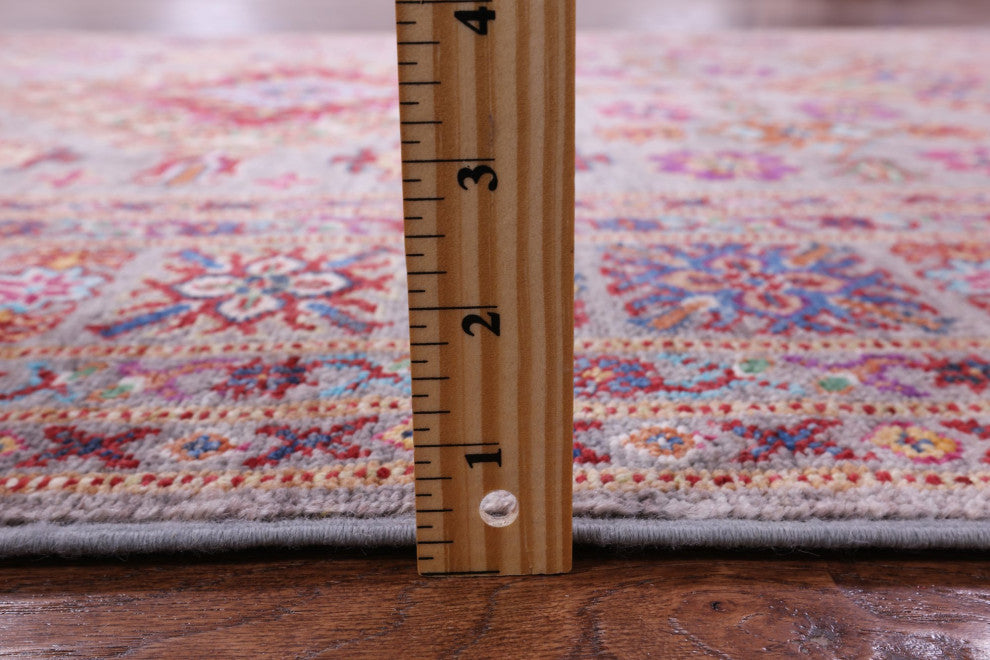 Super Kazak Handmade Wool Rug 5' 11" X 6' 10" Q10628