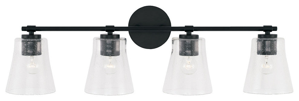 Capital Lighting 146941-533 Baker 4 Light 32"W Bathroom Vanity - Brushed Nickel