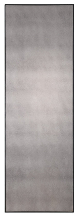 Uttermost 09153 Burwell 24" W x 72" H Rectangular Framed Bathroom - Aged Black