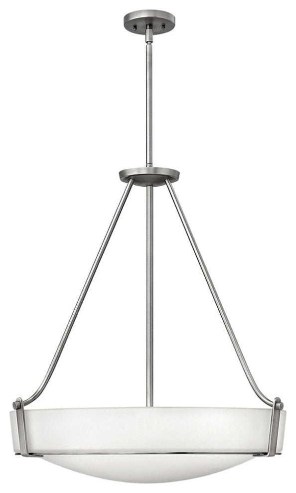 Hinkley Hathaway Medium Pendant, Antique Nickel