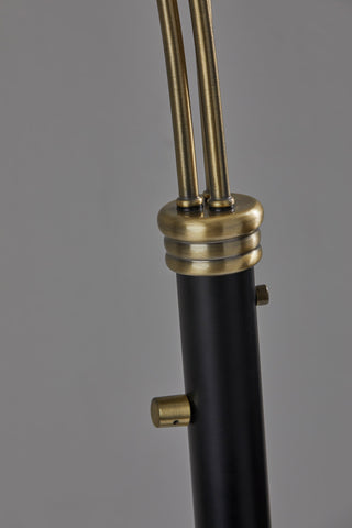 Bergen 3 Arm Arc Lamp